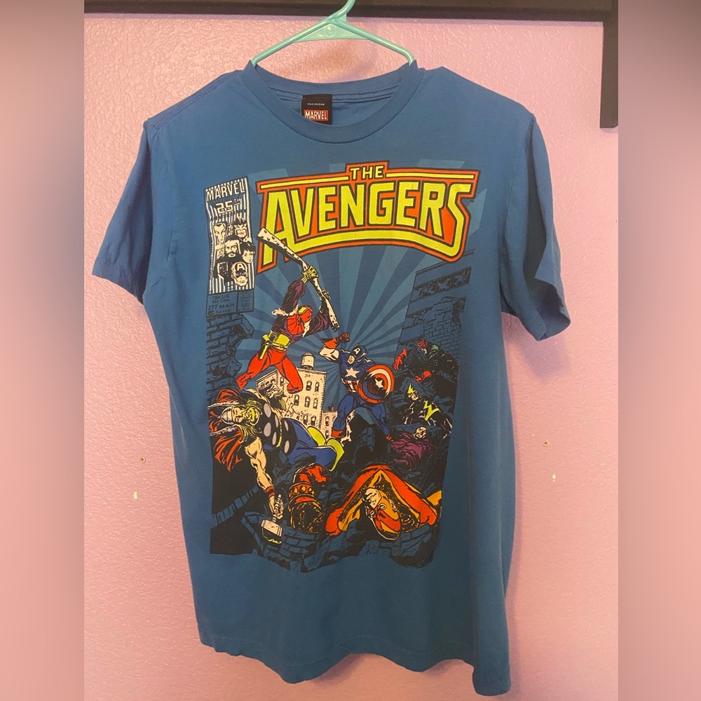 MAD Engine Marvel Blue Tee